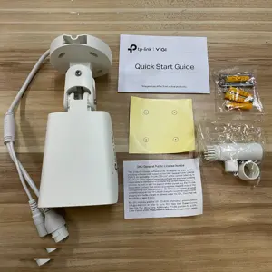 TP-Link VIGI C340 VIGI 4MP HD Outdoor Full-Color Bullet Network Camera | CCTV Wired Security Camera | Smart IR | Waterproof IP66 | H.265+ | Smart Detection | 6mm Lens