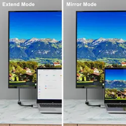 YIWENTEC DisplayPort 1.4 to HDMI 2.1 Ultra HD 8K Male to Female Cable 0.25m Converter 8K@60Hz 4K@120Hz Directional Compatible with DisplayPort PC and HDMI Displays Tvs