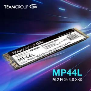 TEAMGROUP MP44L 1TB SLC Cache NVMe 1.4 PCIe Gen 4x4 M.2 2280 Laptop&Desktop SSD (R/W Speed up to 5000/4500MB/s) 