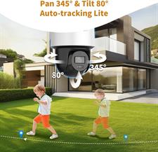 Hikvision IP Camera DS-2DE2C400MWG-E 2.8mm Lens 4MP IR&White Light Mini PT Network Camera Smart Hybrid Light PoE Security Built-in Microphone & Speaker