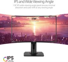 ASUS TUF Gaming 25" 1080P Monitor (VG259Q) - Full HD, IPS, 144Hz, 1ms, Extreme Low Motion Blur, Speaker, Adaptive-Sync, G-SYNC Compatible, VESA Mountable, DisplayPort, HDMI, Height Tilt Adjustable