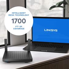 Linksys Mesh MR7350 AX1800 Wifi 6 Router, Dual-Band, 1,700 Sq. ft Coverage, 25+ Devices, Speeds up to 1.8Gbps 