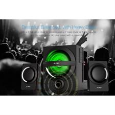 F&D A140X 74 W 2.1 Channel Bluetooth Multimedia Speakers with Subwoofer Satellite Speaker, Remote, Digital FM & USB