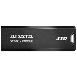 ADATA SSD External 1TB SC610 Read Speed 550MB/s USB 3.2 Gen 2 USB-A