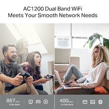 TP-Link Archer C64 AC1200 Wireless MU-MIMO WiFi Router 