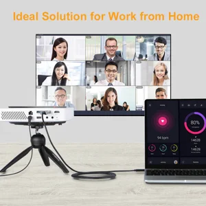 CableCreation USB C to HDMI Cable for Home Office 4K@60Hz 6FT, Type C to HDMI Thunderbolt 3 Compatible with iPhone 16 Pro Max Plus, MacBook Pro Air iPad Pro, XPS