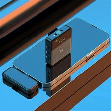 SX8 Type-c  Wireless Microphone for Plug-Play Wireless Lavalier Mic with Microphone SX8 Type-C/iPhone Lavalier Wireless Microphone, Noise Reduction