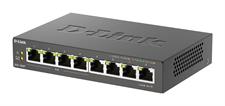 D-Link DGS-1008P 8-Port Gigabit PoE Unmanaged Desktop Switch 