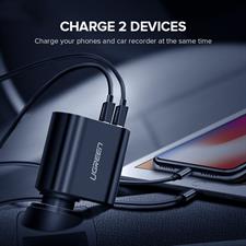 UGREEN Fast Charging 3.0 90W Fast Charging Car Phone Charger For iPhone