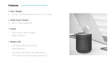 Fixta Smart Speaker – Built in Amazon Alexa Assistant