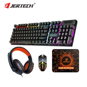 JERTECH 4 IN 1 KEYBOARD MOUSE HEADPHONE MOUSE PAD VICTORY (CT4-01)