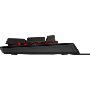HP Omen Encoder Mechanical Gaming Wired Keyboard, Full-Size, Cherry MX Red Switches, Anti-Ghosting with N-key Rollover, Red LED Keylighting, 180cm Braided Cable, English Layout, Black (USED)