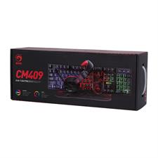 Marvo Scorpion CM409 4-IN-1 Gaming Starter kit Wired Mouse Keyboard Headset and Mouse Pad