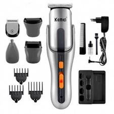 Kemei KM-680A - 8 in 1 Grooming Kit Shaver & Trimmer for Men 