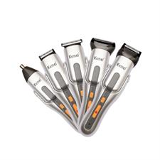 Kemei KM-680A - 8 in 1 Grooming Kit Shaver & Trimmer for Men 
