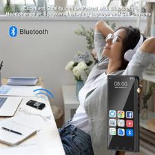 M200 M390 WiFi Android MP4 Player Bluetooth5.0 Full Touch Screen 3.5inch 16GB Audio Player with Speaker,FM,E-book,Recorder,Video