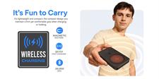 Audionic Magneto Pro Max Wireless Powerbank | 20000 mAh Power bank | Portable powerbank | Type C Input | Polymer Battery | 1 year brand warranty