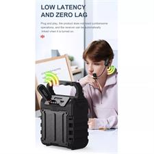 2.4G Wireless Microphone Headset 160FT Range Mic System For Teach Outdoor Speech