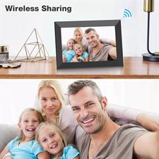 JEEMAK F20 10.1" LCD IPS SCREEN SMART WIFI PHOTO FRAME 16GB STORAGE