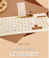 BTS Inspired Characters Multi Pairing Wireless Keyboard, Little Buddy Baby Edition, All in Their Own Cute Style & Colors