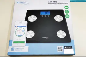 Andesfit Health ADF-B829 Wireless body fat and hydration Scale