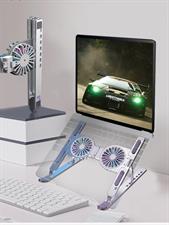 UTHAI C9 Aluminum Alloy Laptop Stand Foldable With Air Cooling Radiator Height Adjustable Storage Rack