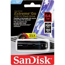 SanDisk 64GB Extreme Go USB 3.1 Flash Drive - SDCZ800-064G-G46