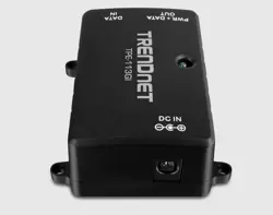 TRENDnet Gigabit Power Over Ethernet Injector, TPE-113GI (Version 3.0R), Full Duplex Gigabit Speeds, Connect Devices Up to 100m (328 ft), Wall Mount, Connect Network Devices Up to 100M (328 ft.)