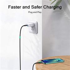 QGeeM USB C Cable Type C Charging Cable 3A Fast Charging USB-A 2.0 to USB-C Fast USB C Charger Compatible with Samsung Galaxy S8 S20 Plus Moto Z Type C