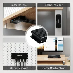 TESmart KVM Switch HDMI PC Switcher 2 Input 1 Output KVM Selector Switch HDMI Version 4K Ultra HD 2 x 1 HDMI KVM Switch 4K @ 60Hz 4: 4: 4 with 2 Pieces 5ft KVM Cables, USB 2.0 Device Control