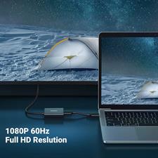 UGREEN 20694 HDMI to VGA, HDMI to VGA Adapter Connector (Female to Male) with 3.5mm Audio Jack