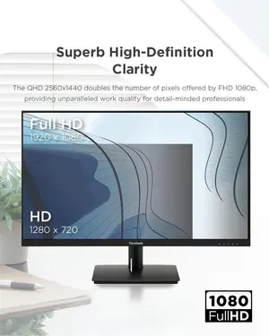 ViewSonic VA270A-H - 120Hz 1080p Full HD IPS 27" Monitor with Fast 1ms Response Time