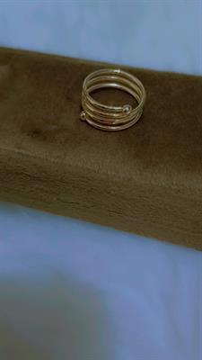 Gold Adjustable Ring