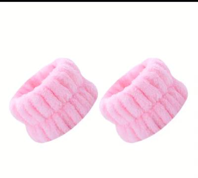 Pink Plush Wristband 