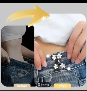Camellia Waist Button 