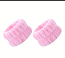 Pink Plush Wristband 