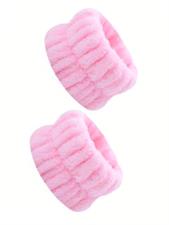 Pink Plush Wristband 