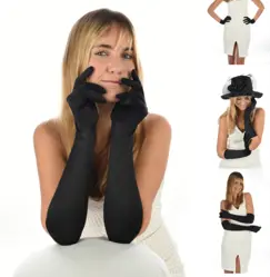 black gloves