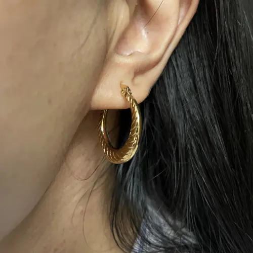 Plain bali earring (SSE010)