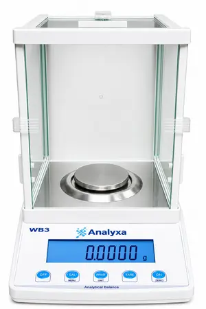 Analyxa Analytical Balance WB3-200 External Calibration 0.1mg-220g (0.0001g-220g) 