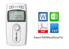 Elitech RC-4 Temperature Data Logger With External Temp Sensor Audio Alarm