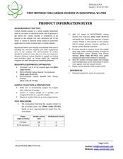 Free Carbondioxide Water testing kit