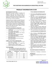 Hardness Water testing kit
