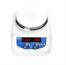 ONiLAB 280℃ 5 inch LED Digital Hotplate Magnetic Stirrer with Ceramic Coated Stainless Steel Work Plate