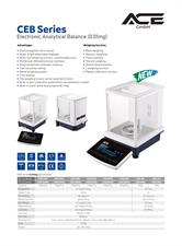 Semi-Micro Balance 0.01mg/0.1mg for Laboratory Use