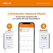 Elitech RCW-800W-THE Wireless Temperature & Humidity Data Logger, WIFI Remote Temperature & Humidity Recorder for Refrigerator