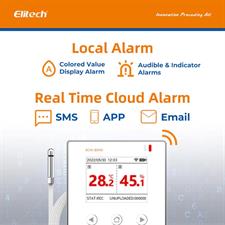 Elitech RCW-800W-THE Wireless Temperature & Humidity Data Logger, WIFI Remote Temperature & Humidity Recorder for Refrigerator