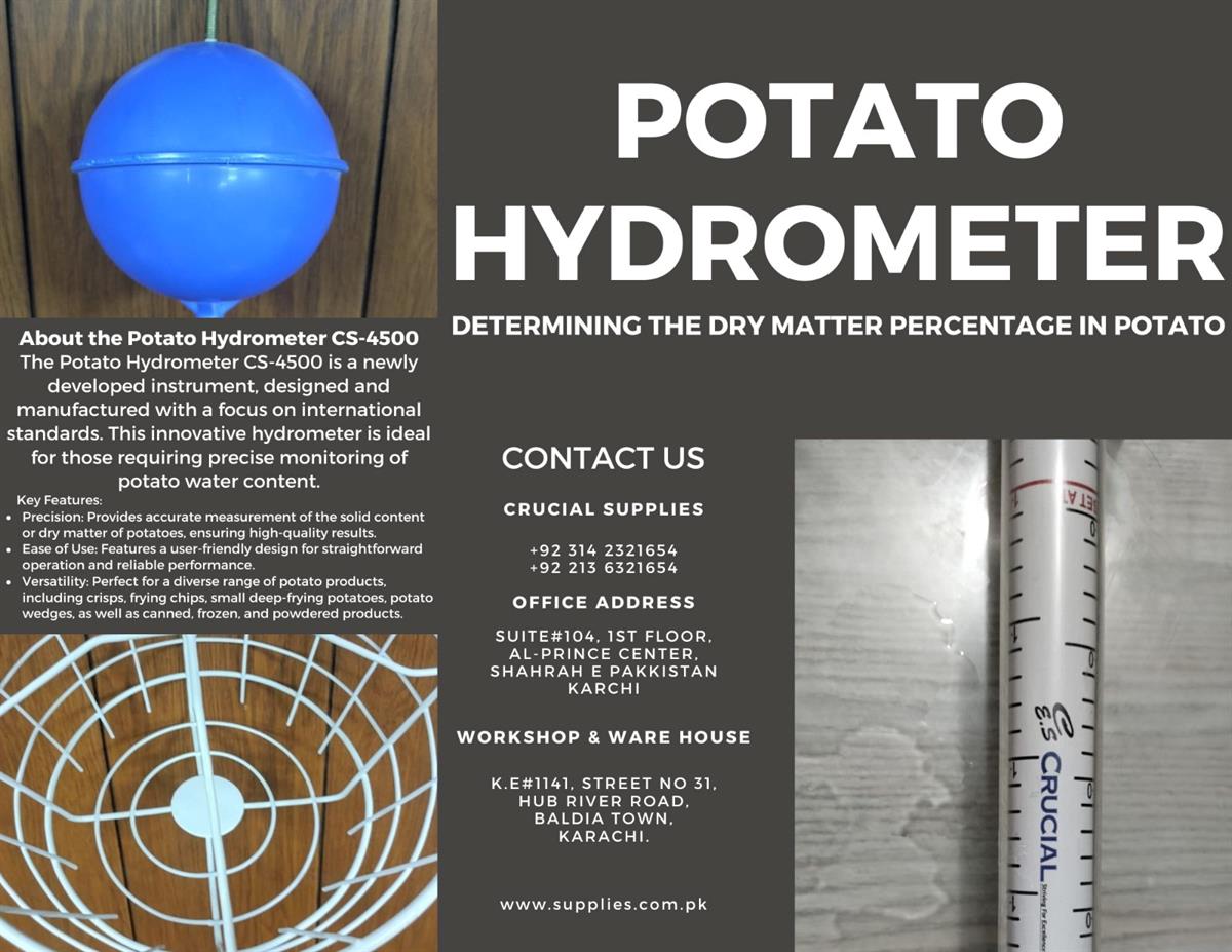 Crucial Potato Hydrometer