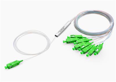 Fiber Splitter 1x8 APC Splitter LC APC Splitter With Connector