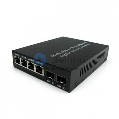 Media 1Giga  2Port SFP & 4 Port RJ45